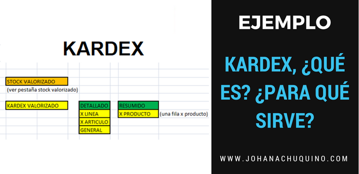 El Kardex, ¿Para qué me sirve?