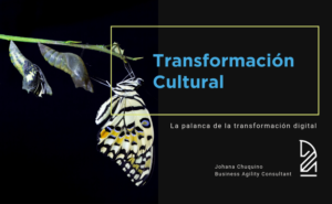 Transformación cultural y transformación digital Agile Wise Johana Chuquino